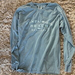 Comfort Colors Santa Rosa Beach Long Sleeve Shirt - Large